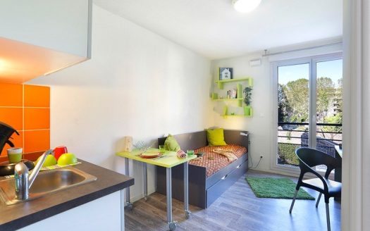 RENTAL INVESTMENT – VILLEURBANNE – Nemea Appart'Etud Thesee Student Residence – 5.12% profitability