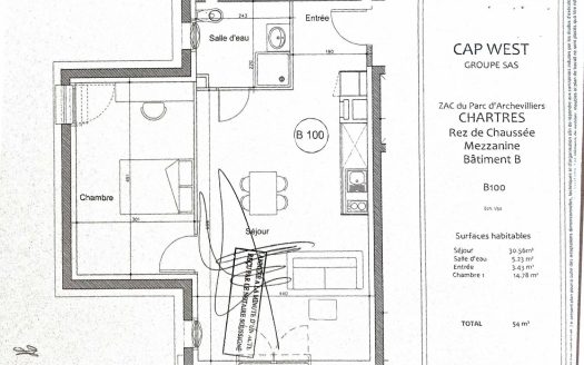 RENTAL INVESTMENT – CHARTRES – Cap West Residence Chartres* – 7.36% return