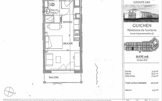RENTAL INVESTMENT – GUICHEN – Cap West Guichen Tourist Residence – 7.74% return
