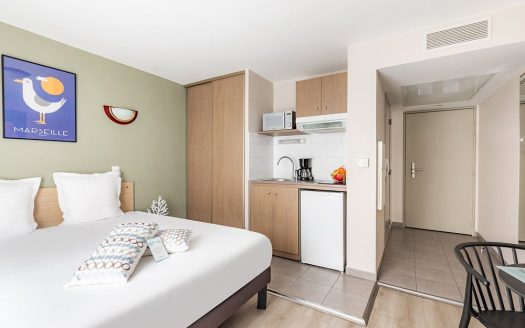 RENTAL INVESTMENT – MARSEILLE – Appart'City Marseille Euromed Residence – 7.14% return.