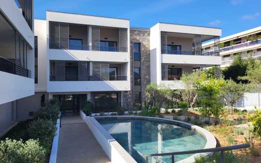 Cannes – Petit Juas – Top Floor – New Residence with Pool!