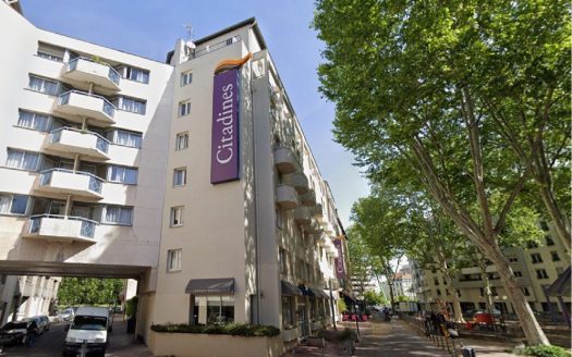 RENTAL INVESTMENT – Lyon 3rd arrondissement – Citadines Part-Dieu Tourist Residence – 6.15% return