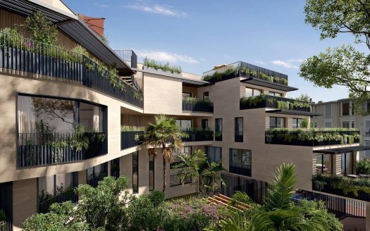 Beaulieu-sur-Mer – Spacious 3- bedroom apartment of 129sqm – Premium New-Build Residence in the Heart of the Town Centre