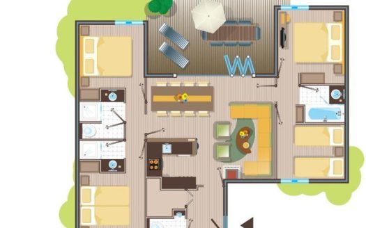 RENTAL INVESTMENT – HATTIGNY – Residence Center Parcs Les Trois Forets*** – 7.37% profitability.
