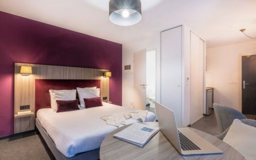 RENTAL INVESTMENT – MERIGNAC – Residence Nemea Appart Hotel Stadium Bordeaux airport – 8.09% profitability
