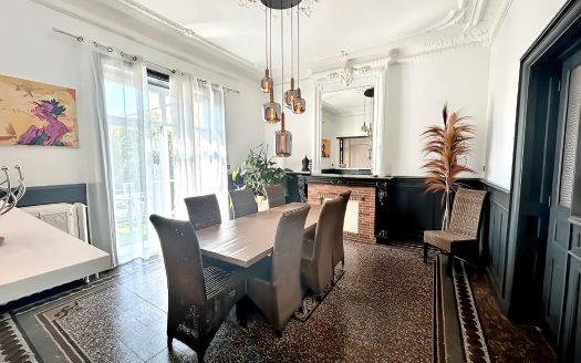 Renovated bourgeois apartment in the city center