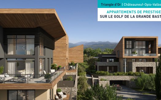 Châteauneuf-de-Grasse – Facing the Grande Bastide Golf Course