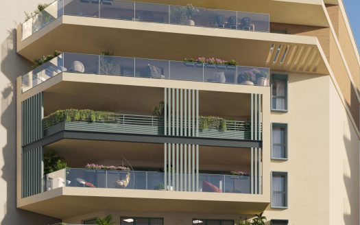 Antibes Juan-les-Pins – Spacious 3 bedrooms with terrace 29sqm – New Boutique Residence 7 Minutes from the Beach