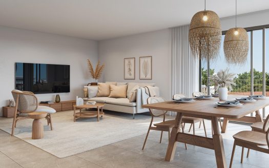 Antibes Juan-les-Pins –  5-Room Apartment – Sea View – New Boutique Residence 7 Minutes from the Beach
