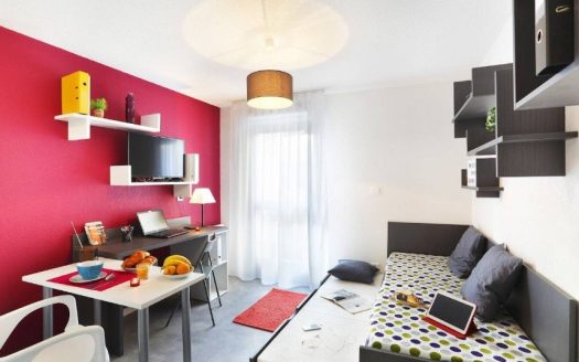 RENTAL INVESTMENT – CLERMONT-FERRAND – Nemea Appart'Etud Clermont Centre*** student residence – 5,71 % return.