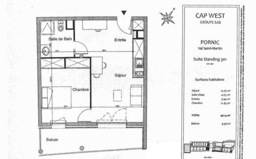 RENTAL INVESTMENT – PORNIC – Golden Tulip Pornic Suites Tourist Residence – 7.96% return