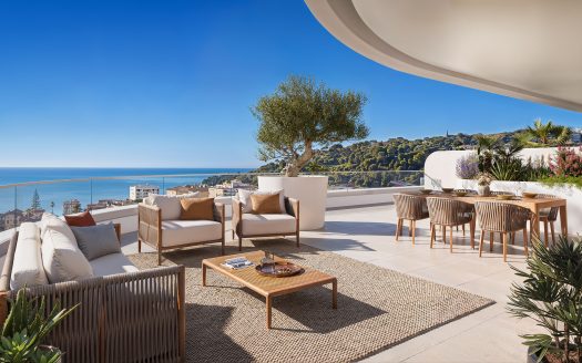 Roquebrune-Cap-Martin – 2-bedroom- Sea View – New Residence Between the  Monaco & Italy