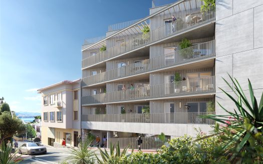 Cap d'Ail – New Residence on the Border of Monaco – 1-bedroom apartment,  terrace, parking, cellar