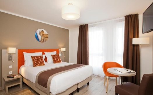RENTAL INVESTMENT – Paris 19th arrondissement – Residhome Appart Hotel Paris Rosa Parks Tourist Residence – 5.55% return