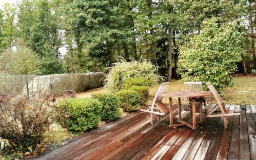 Beautiful renovated longere on large enclosed garden