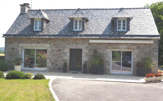 Renovated stone house