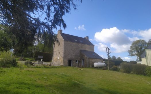 Pretty stone house