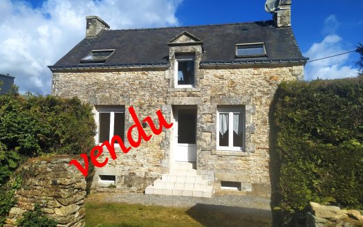 Pretty stone house