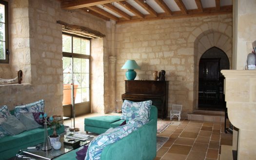 In Beaumont du Périgord, 14th century property, guest house, 2 gites, heated swimming pool, jacuzzi, on a 3.5 hectare site.
