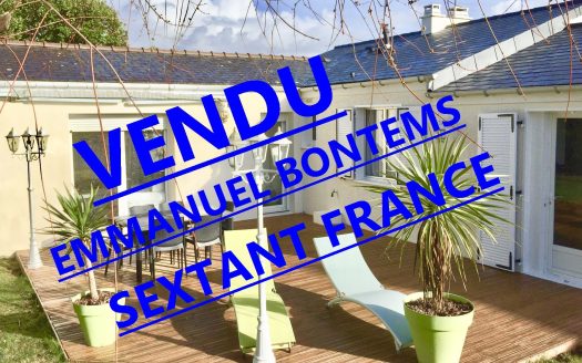 Ground level house 100sqm La Baule Escoublac / Possible extension 100sqm