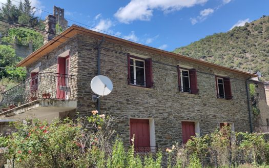 4 room house with independent one room appartment and garage