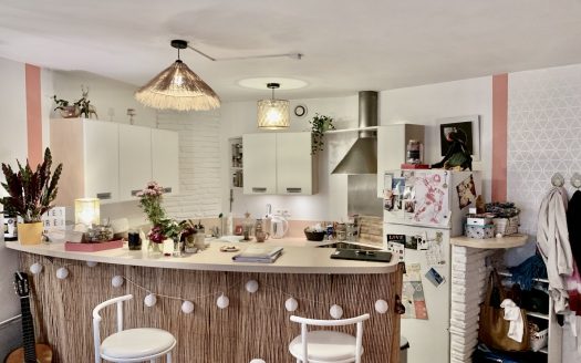 T2 apartment of 47 sqm with south-facing terrace