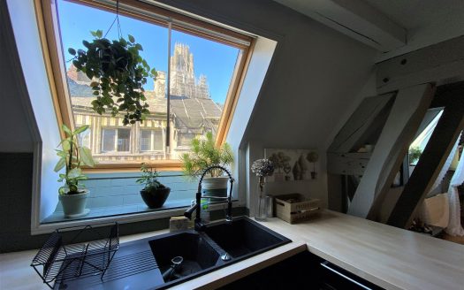 Superb duplex center Rouen right bank