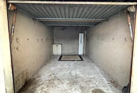 A garage box of approximately 13sqm