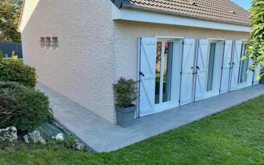Family house with garden