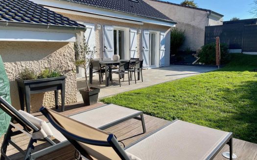 Family house with garden