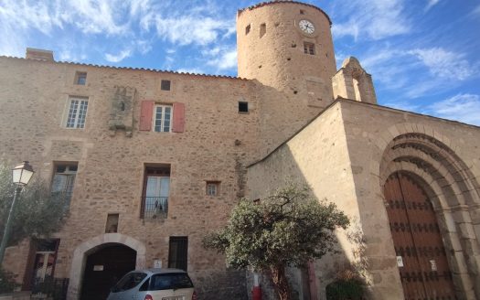 Medieval fortified house with garden and terraces with 15 furnished apartments