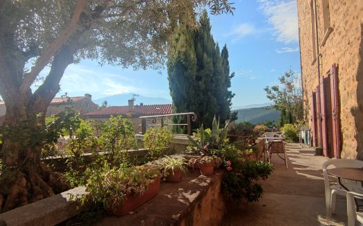 Medieval fortified house with garden and terraces with 15 furnished apartments
