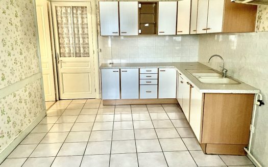 Les Roches de Condrieu center – house with garden and garage