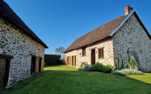 Stone House and 2 barns