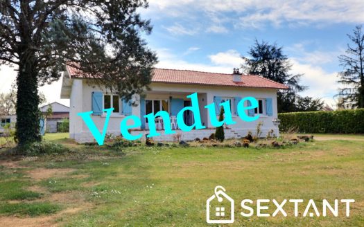 Orleat, single storey house of around 100 sqm