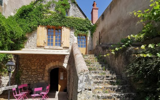 Old house with garden