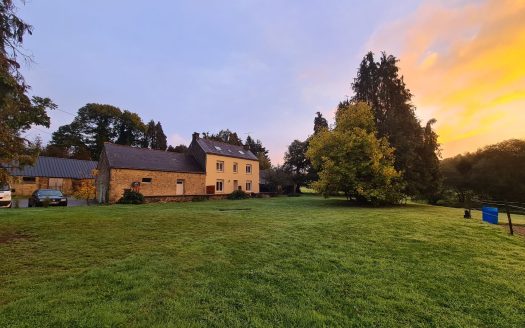 Family home and land for horses and a lake