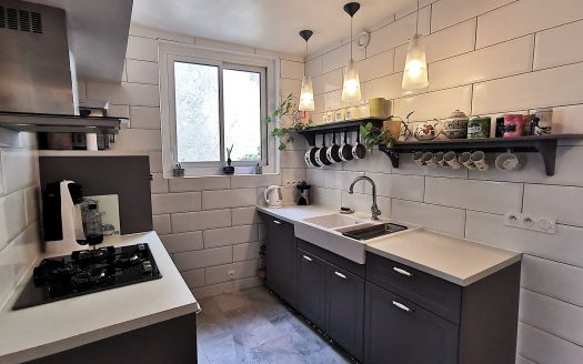 Old renovated house in the city center
