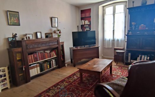 Character house 6 rooms with patio and stone built outbuilding