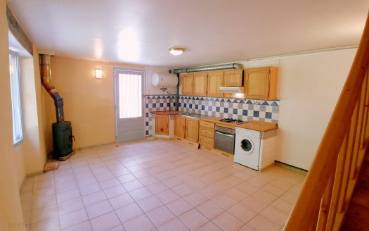RENOVATED VILLAGE HOUSE WITH TERRACE, OUTBUILDINGS AND NEARBY GARDEN