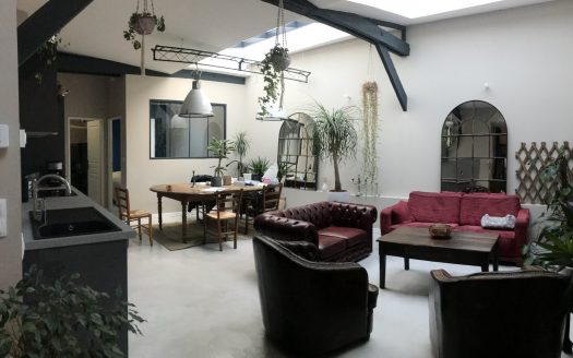 Unique loft of 85 sqm in the center of Rouen
