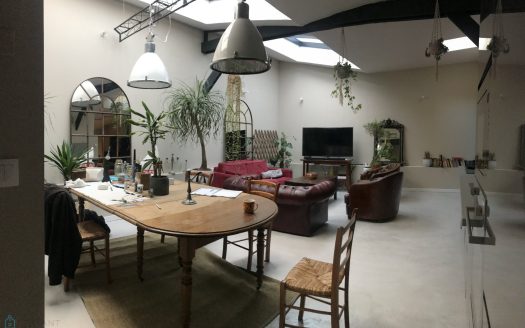 Unique loft of 85 sqm in the center of Rouen