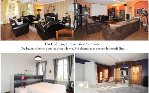 18th century chateau with outbuildings, 960 sqm, 24 rooms